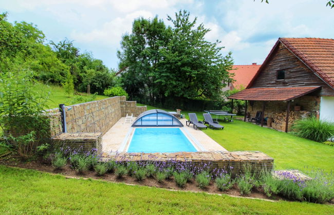 Casa de 1 quarto em Libel com piscina privada e jardim - Foto 18
