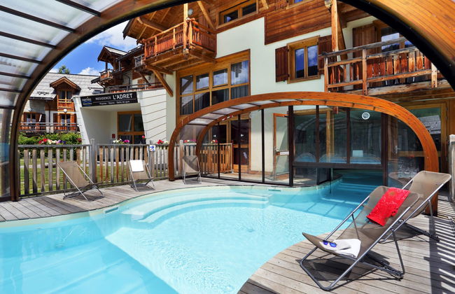 Appartement de 1 chambre à Saint-Chaffrey avec piscine et jardin - Photo 3