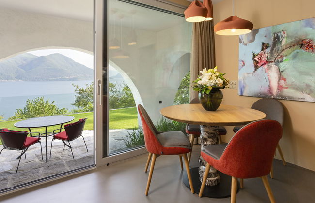 Apartamento de 2 quartos em Ronco sopra Ascona com piscina e jardim - Foto 7