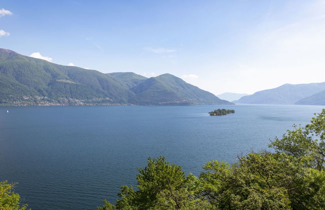Apartamento de 2 quartos em Ronco sopra Ascona com piscina e jardim - Foto 27