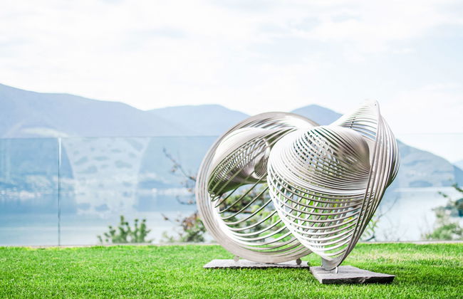Apartamento de 2 quartos em Ronco sopra Ascona com piscina e jardim - Foto 24
