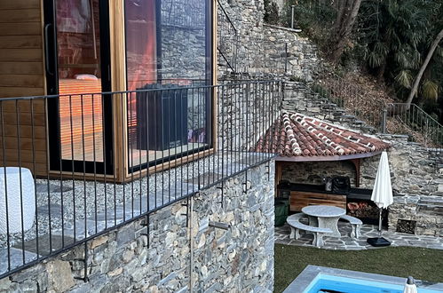 Foto 5 - Apartamento de 1 quarto em Ronco sopra Ascona com piscina e vista para a montanha