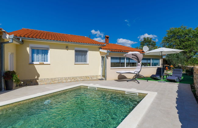 Casa de 4 quartos em Vodnjan com piscina privada e jardim - Foto 7