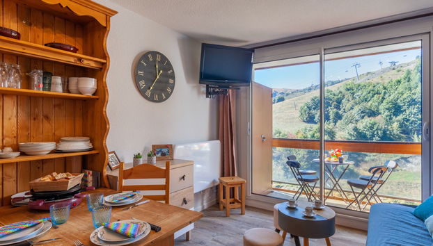 Apartment mit 1 Schlafzimmer in Villarembert mit schwimmbad - Foto 2