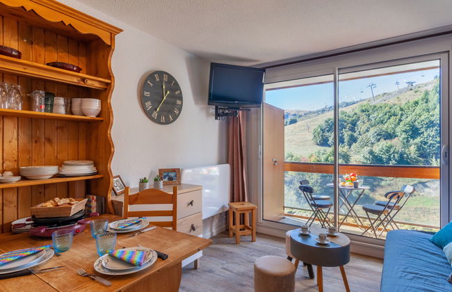 Apartment mit 1 Schlafzimmer in Villarembert mit schwimmbad - Foto 2