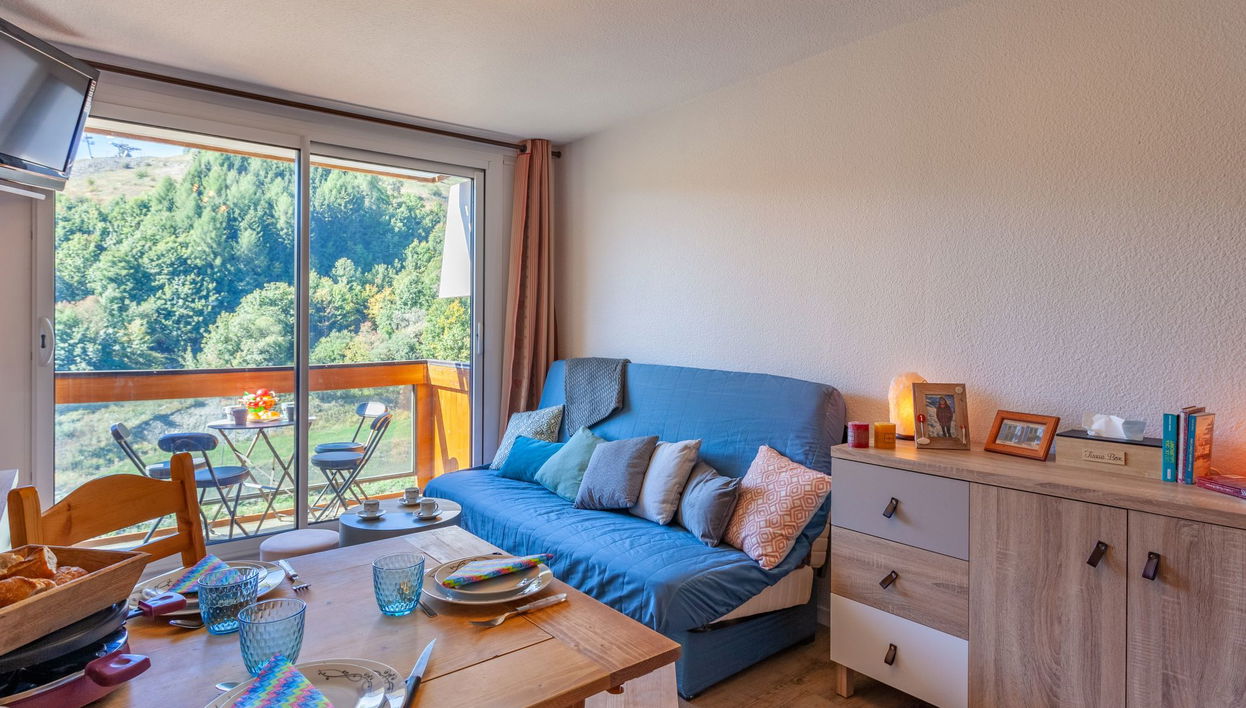 Apartment mit 1 Schlafzimmer in Villarembert mit schwimmbad - Foto 1