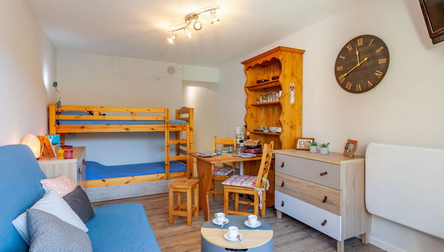 Apartment mit 1 Schlafzimmer in Villarembert mit schwimmbad - Foto 3