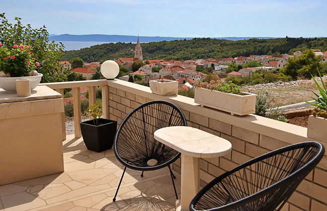 Apartment mit 4 Schlafzimmern in Selca mit privater pool und terrasse - Foto 5