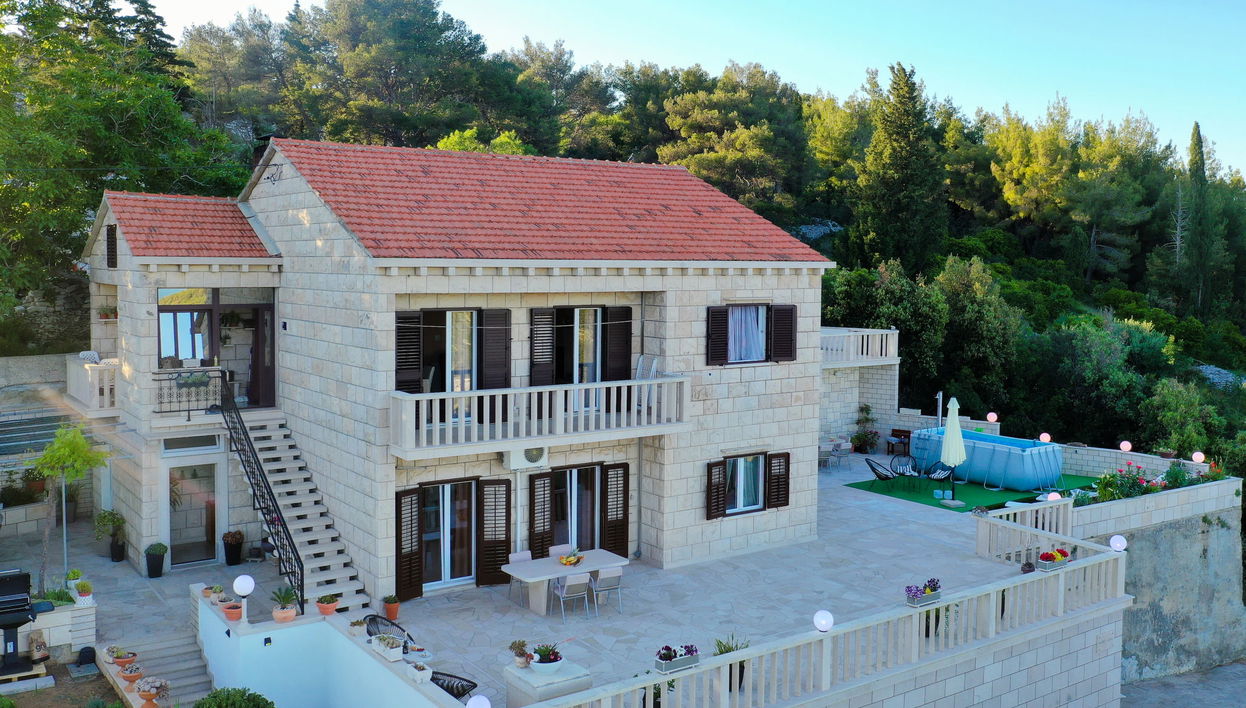 Apartment mit 4 Schlafzimmern in Selca mit privater pool und terrasse - Foto 1