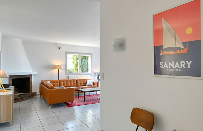Casa de 4 quartos em Sanary-sur-Mer com piscina privada e jardim - Foto 25
