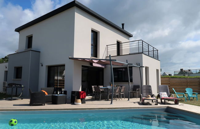 Casa de 4 quartos em Treffiagat com piscina privada e jardim - Foto 3