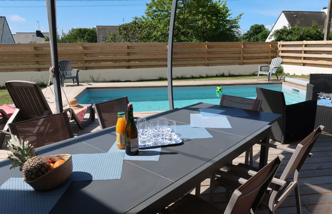 Casa de 4 quartos em Treffiagat com piscina privada e jardim - Foto 9