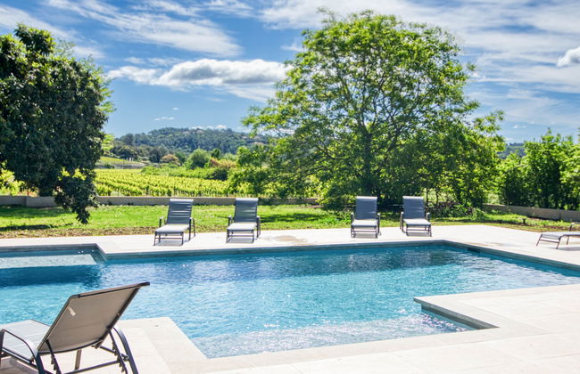 Haus mit 2 Schlafzimmern in Besse-sur-Issole mit schwimmbad und garten - Foto 28