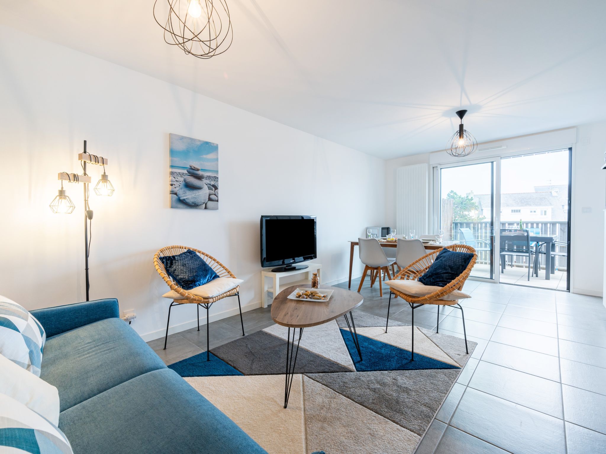 Foto 6 - Apartamento de 1 quarto em Saint-Pierre-Quiberon com terraço e vistas do mar