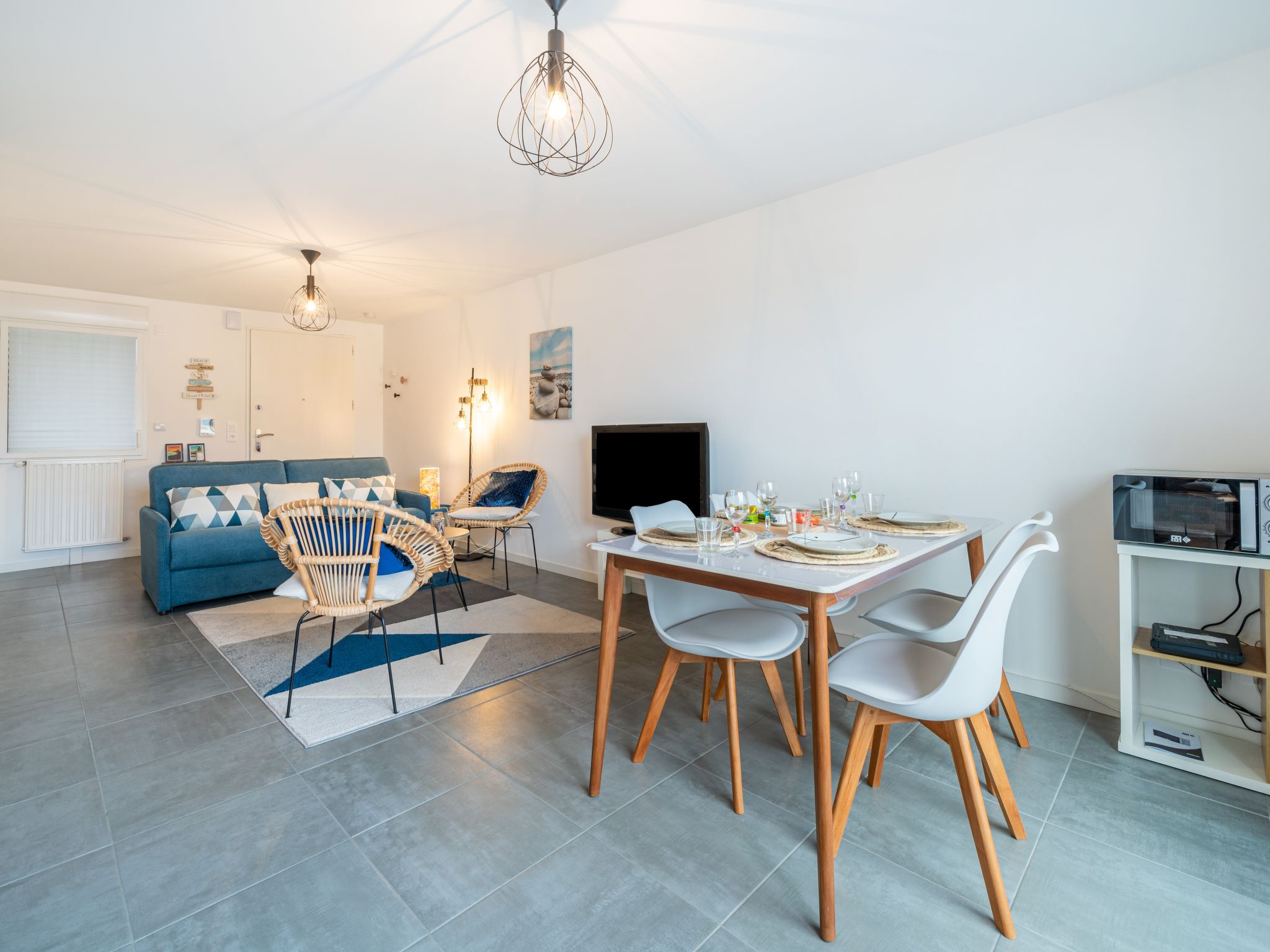 Foto 5 - Apartamento de 1 habitación en Saint-Pierre-Quiberon con terraza y vistas al mar