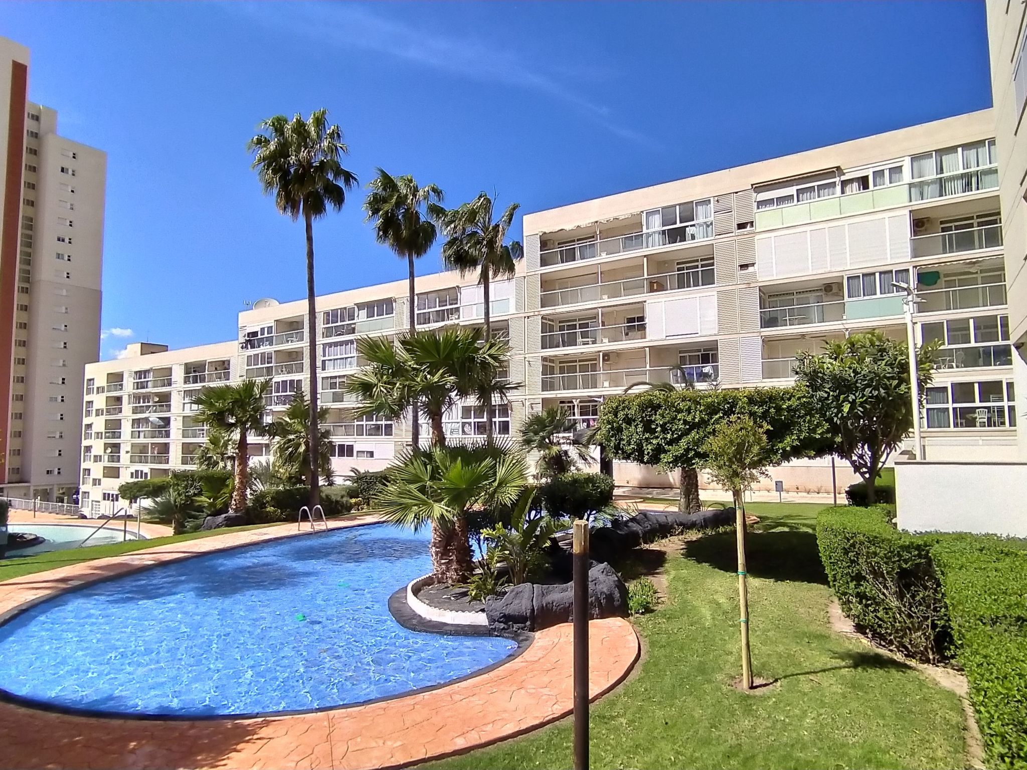 Foto 26 - Apartamento de 2 habitaciones en Benidorm con piscina y vistas al mar