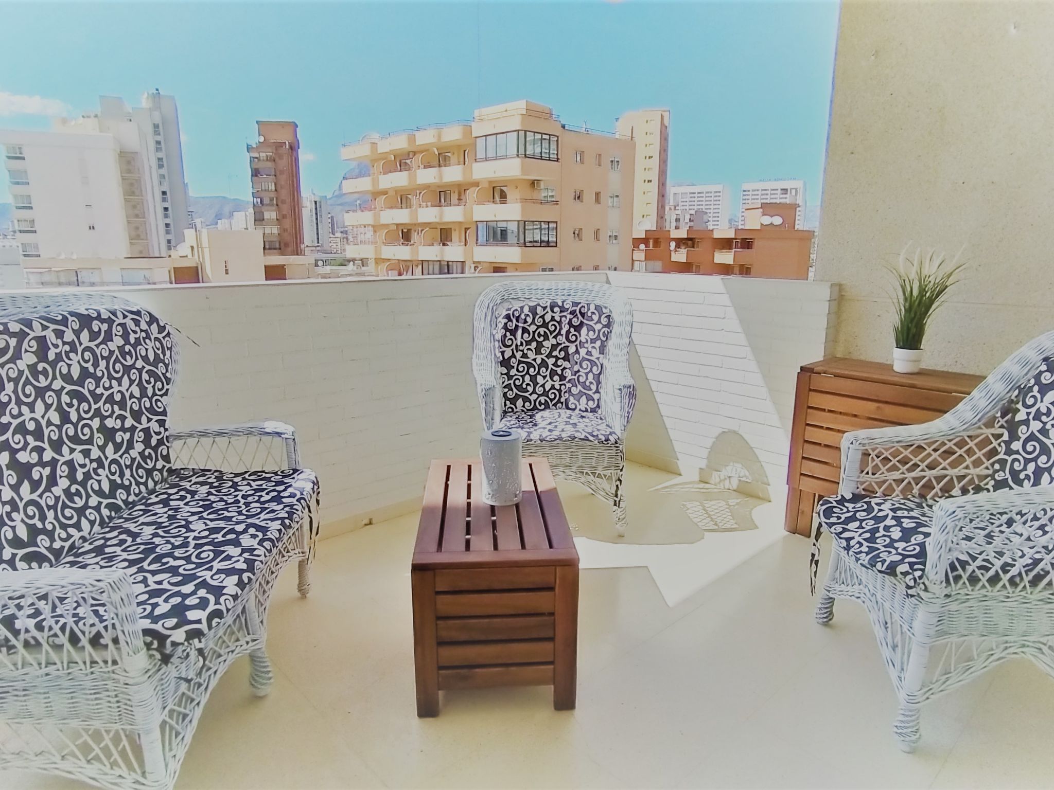 Foto 3 - Apartamento de 2 quartos em Benidorm com piscina e vistas do mar