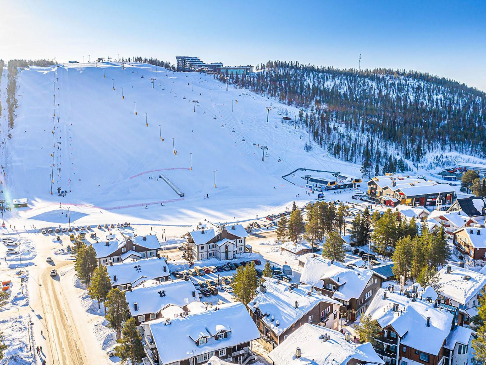 Foto 4 - Haus mit 2 Schlafzimmern in Kittilä mit sauna und blick auf die berge