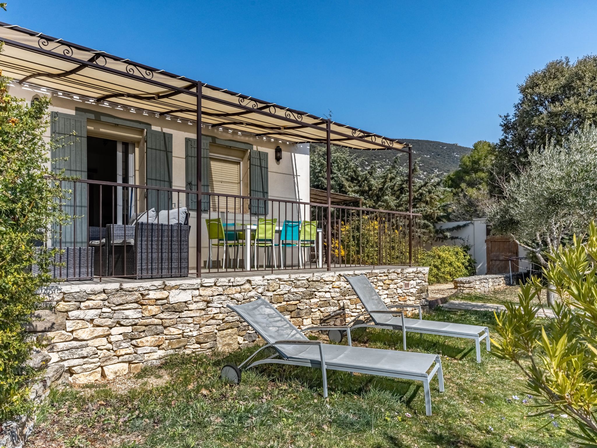 Photo 1 - Maison de 1 chambre à Rustrel avec piscine privée et jardin