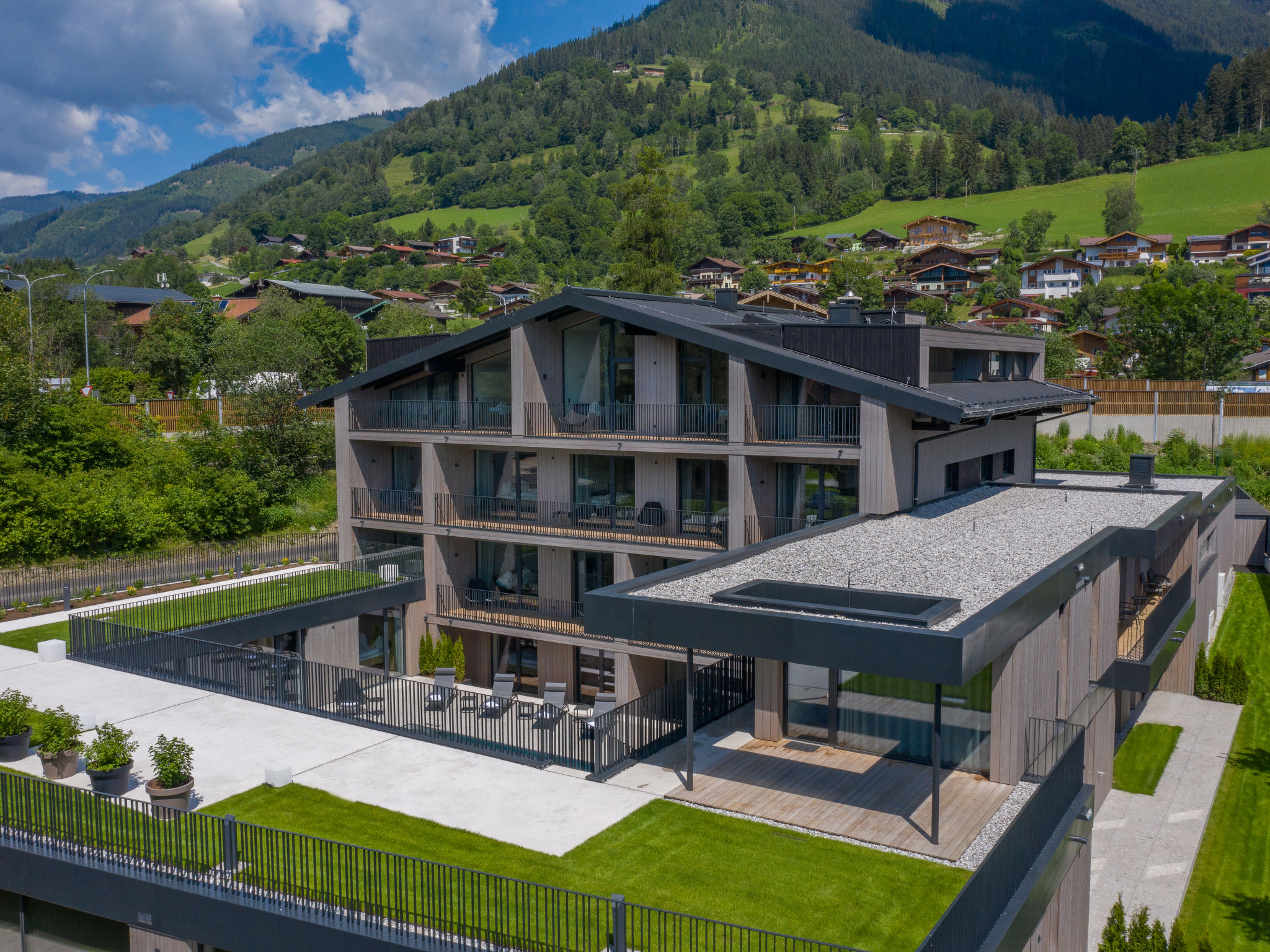 Photo 6 - Appartement de 2 chambres à Piesendorf avec piscine et vues sur la montagne