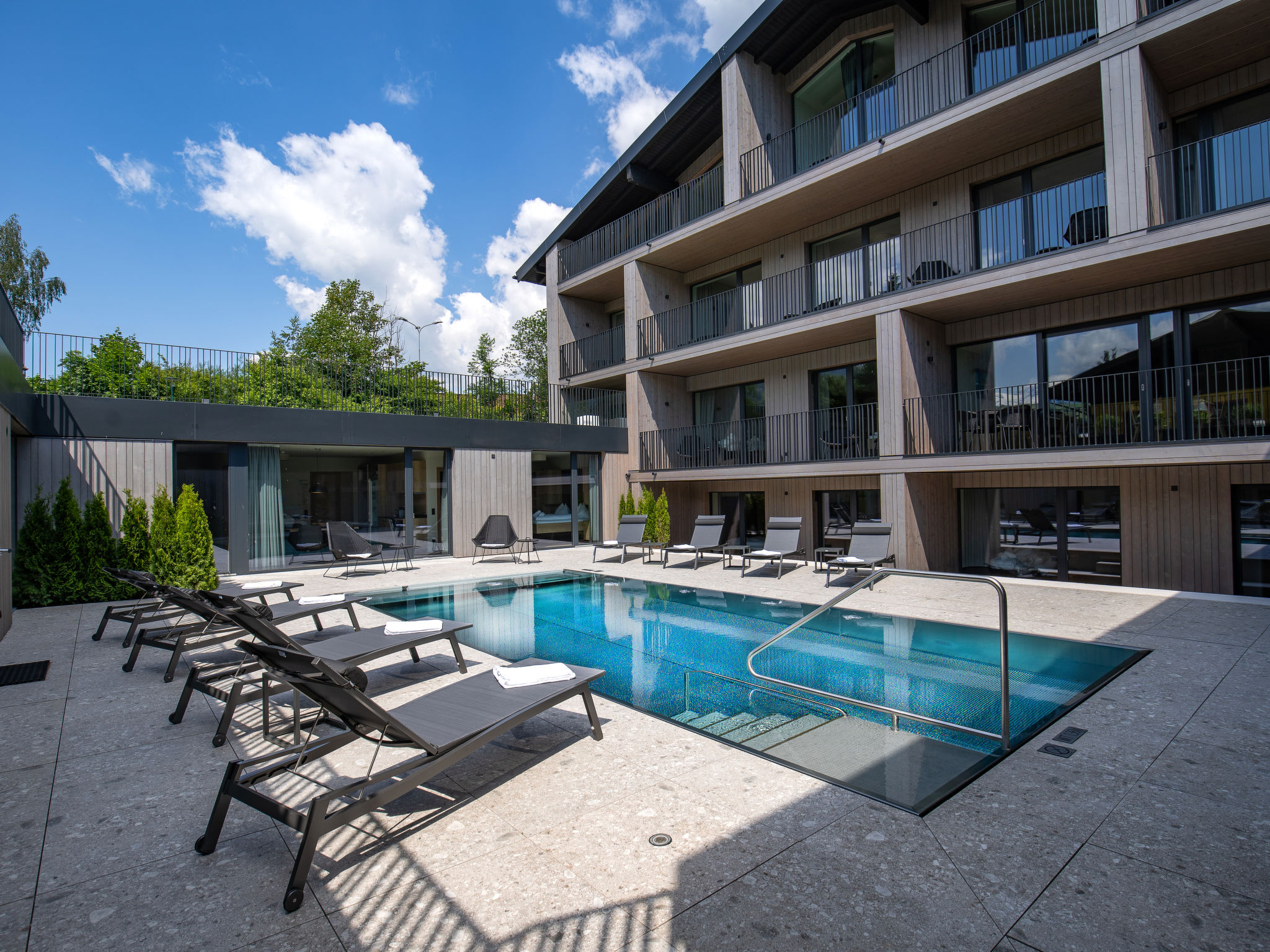 Photo 1 - Appartement de 2 chambres à Piesendorf avec piscine et jardin