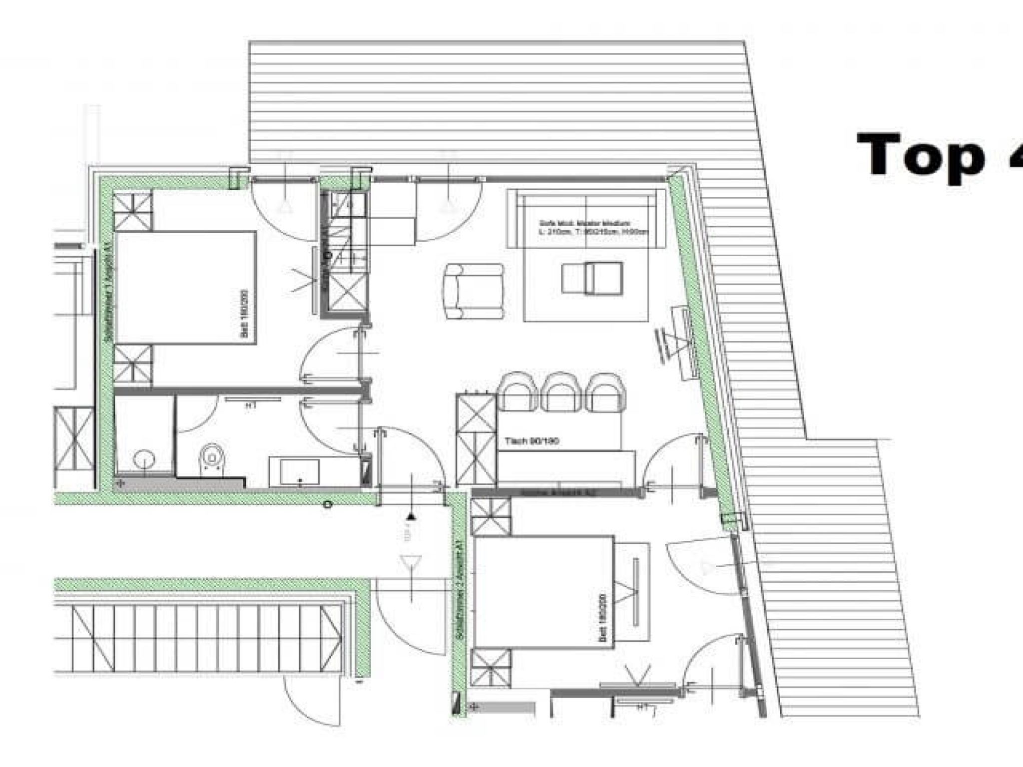 Photo 7 - Appartement de 3 chambres à Piesendorf avec piscine et vues sur la montagne