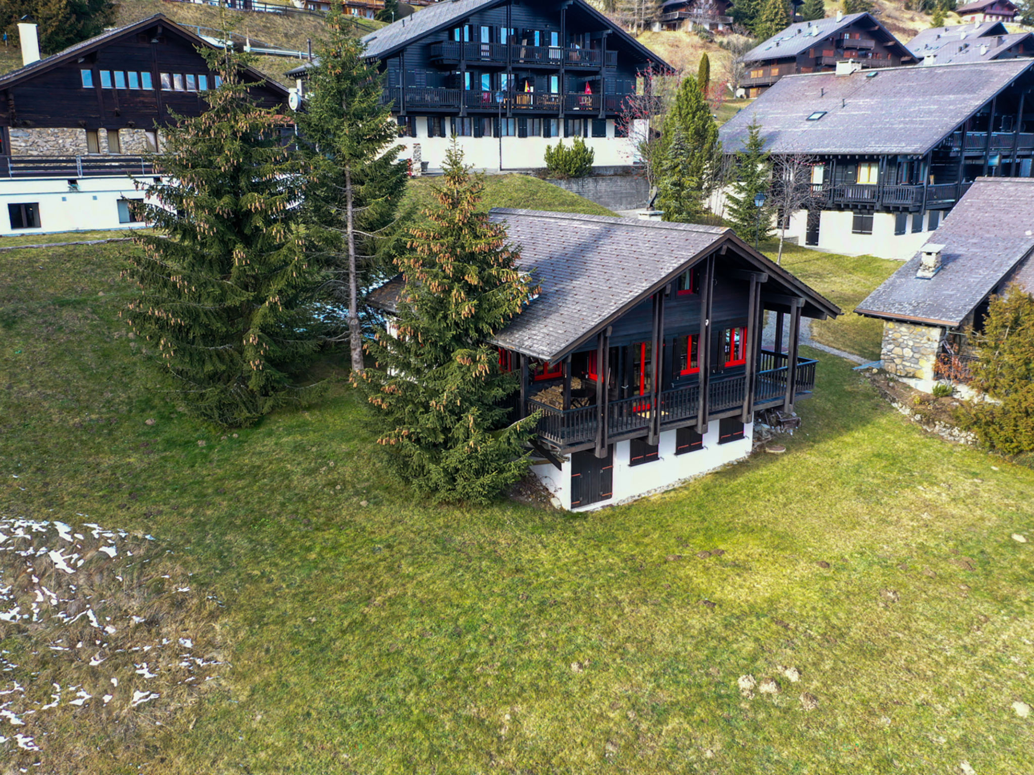 Foto 32 - Haus mit 3 Schlafzimmern in Val-d'Illiez mit terrasse und blick auf die berge