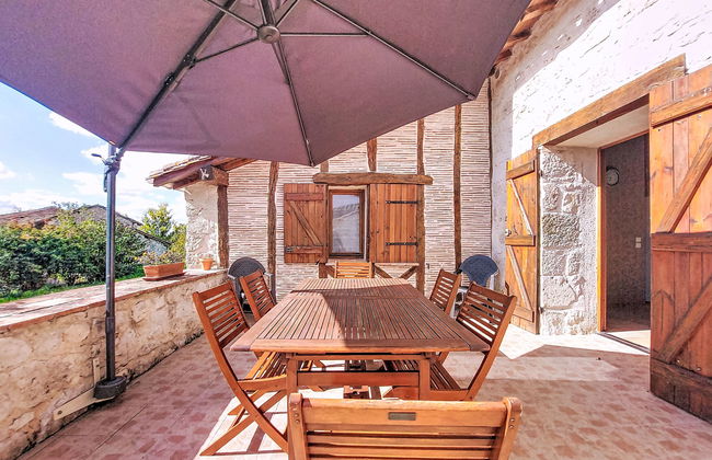 Casa de 3 quartos em Dondas com piscina e jardim - Foto 20