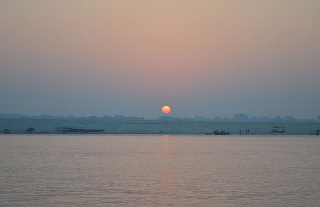 Sunrise boat ride on Ganges river followed by walk through the narrow alleys of Varanasi - Private - Photo 2