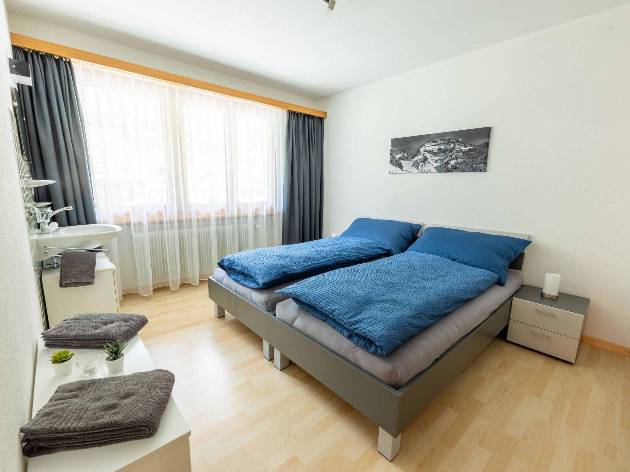Foto 12 - Apartment mit 3 Schlafzimmern in Saas-Grund