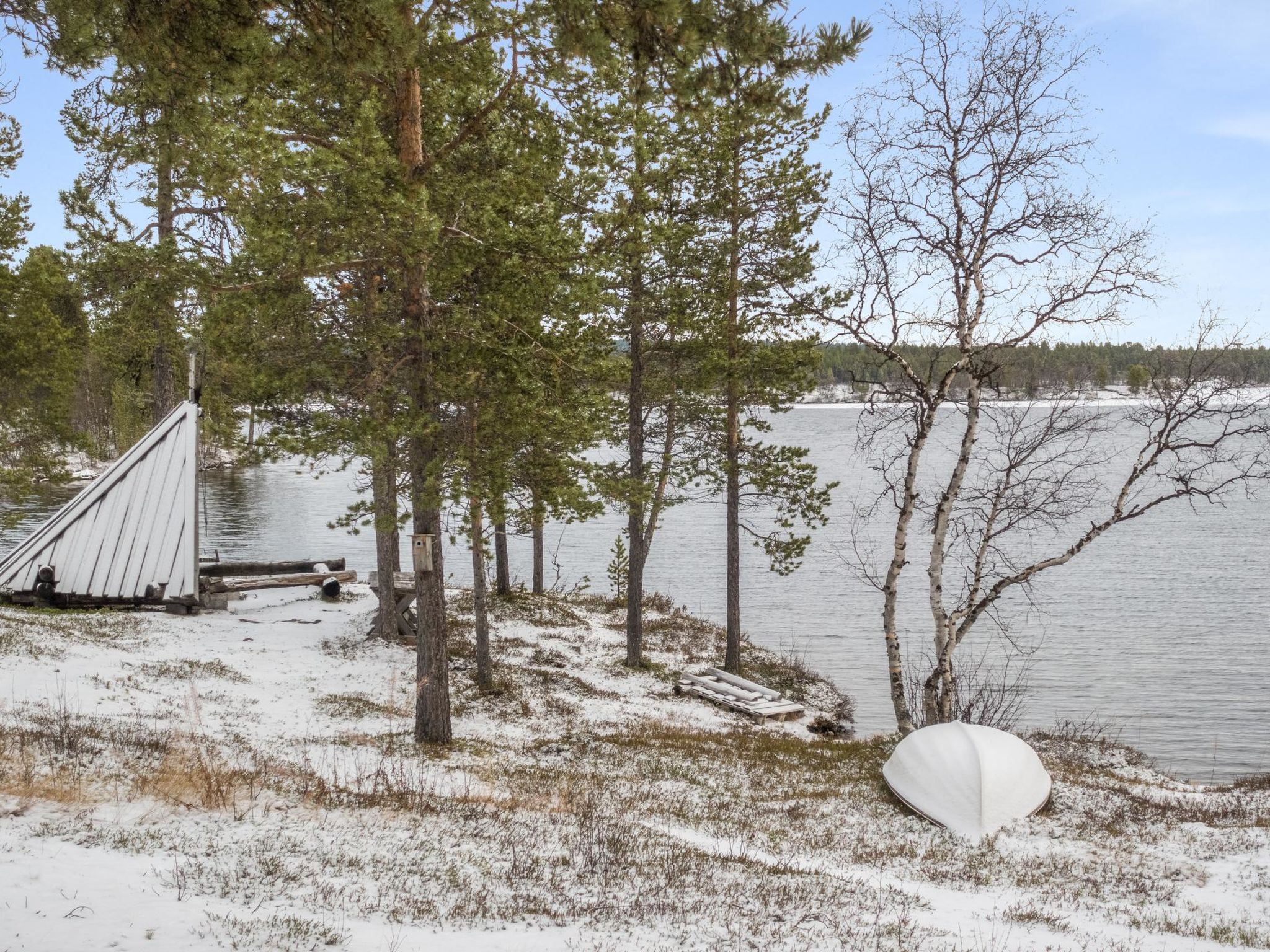 Foto 4 - Casa de 3 habitaciones en Inari con sauna y vistas a la montaña