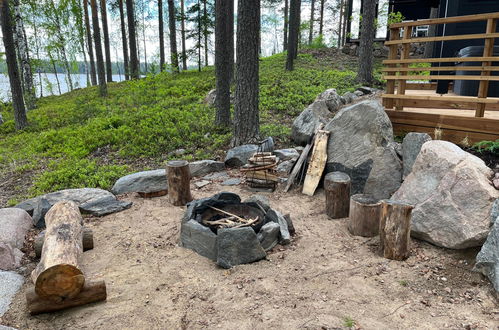 Foto 30 - Casa con 3 camere da letto a Ruokolahti con sauna e vasca idromassaggio