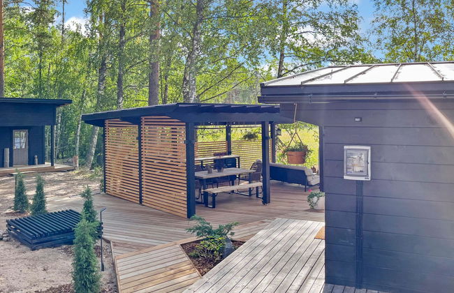 Casa con 3 camere da letto a Ruokolahti con sauna e vasca idromassaggio - Foto 32