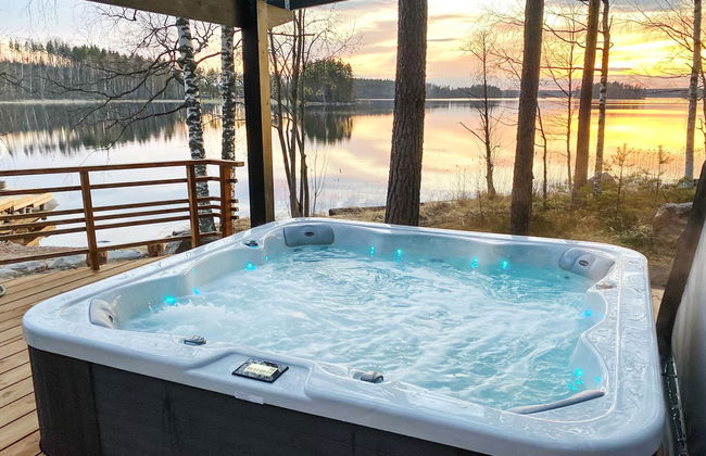 Casa con 3 camere da letto a Ruokolahti con sauna e vasca idromassaggio - Foto 3