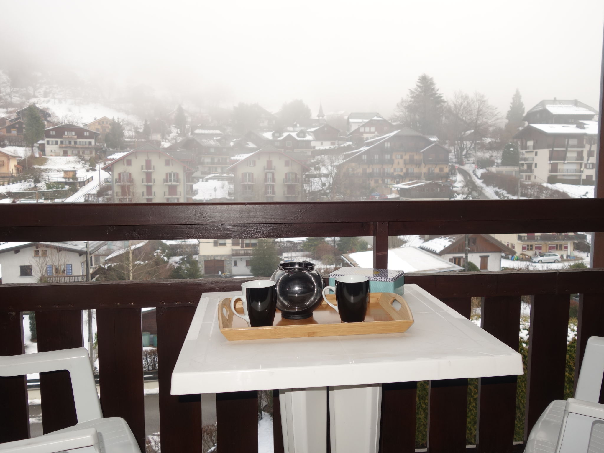 Foto 14 - Apartment in Saint-Gervais-les-Bains mit blick auf die berge