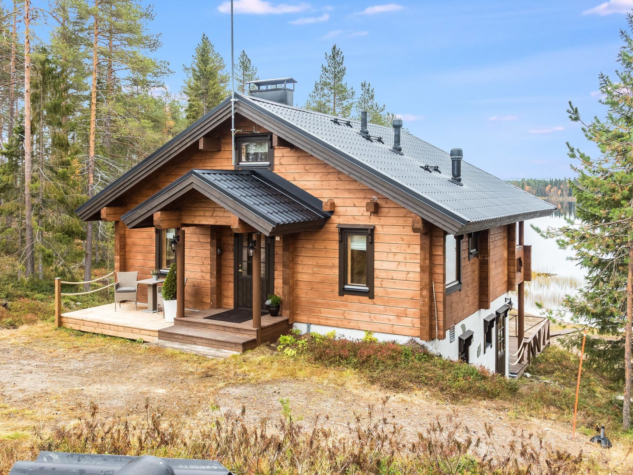 Foto 7 - Casa de 2 habitaciones en Kuusamo con sauna y vistas a la montaña