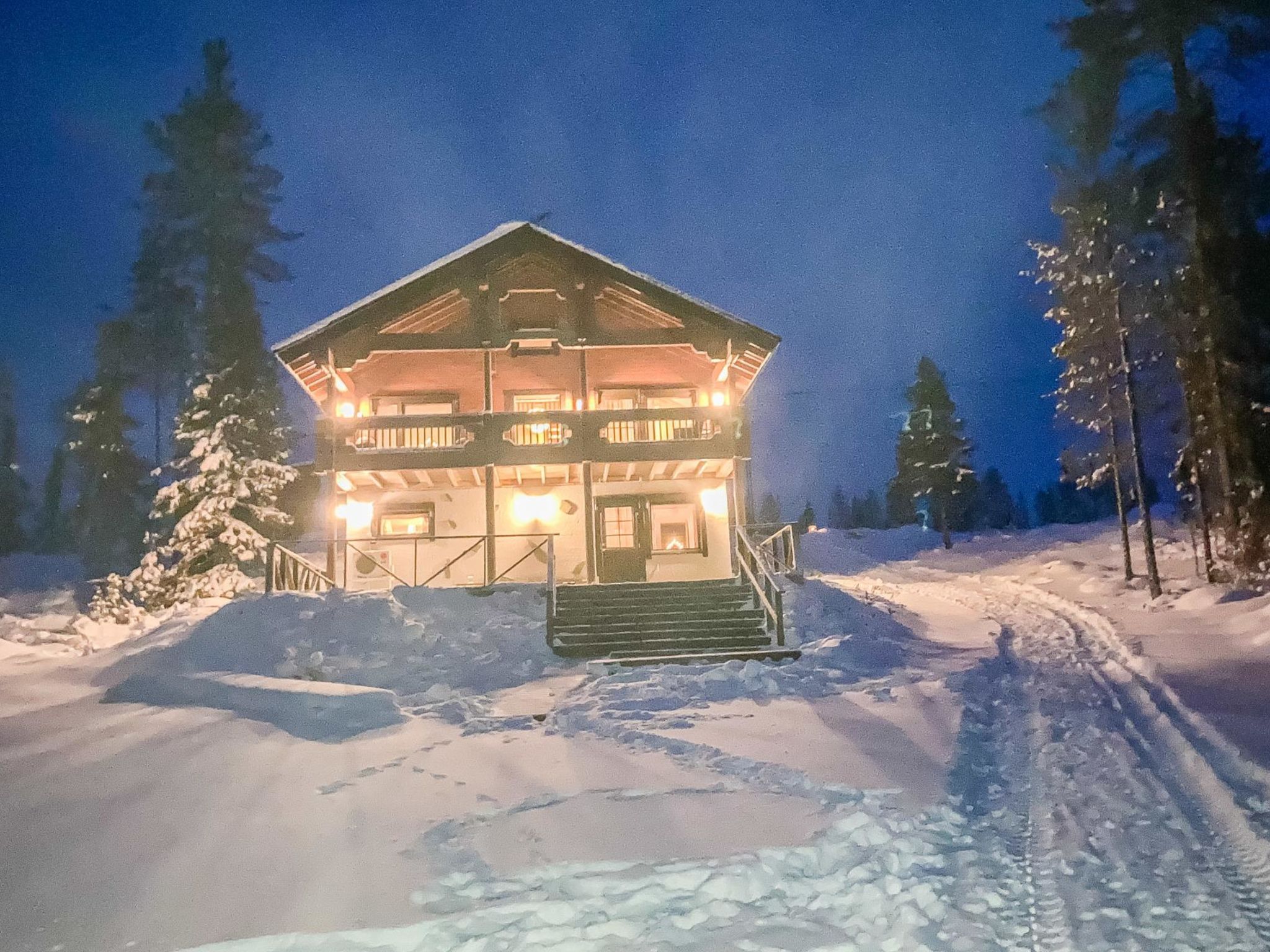 Foto 8 - Haus mit 2 Schlafzimmern in Kuusamo mit sauna und blick auf die berge