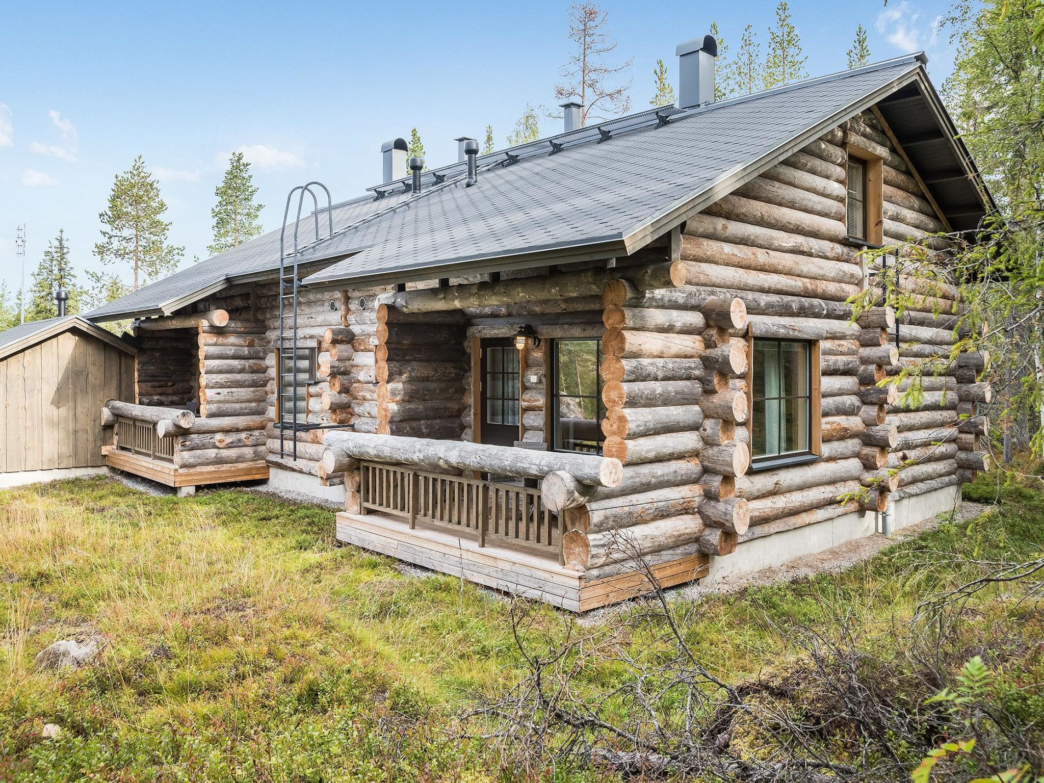 Foto 26 - Haus mit 1 Schlafzimmer in Kittilä mit sauna und blick auf die berge