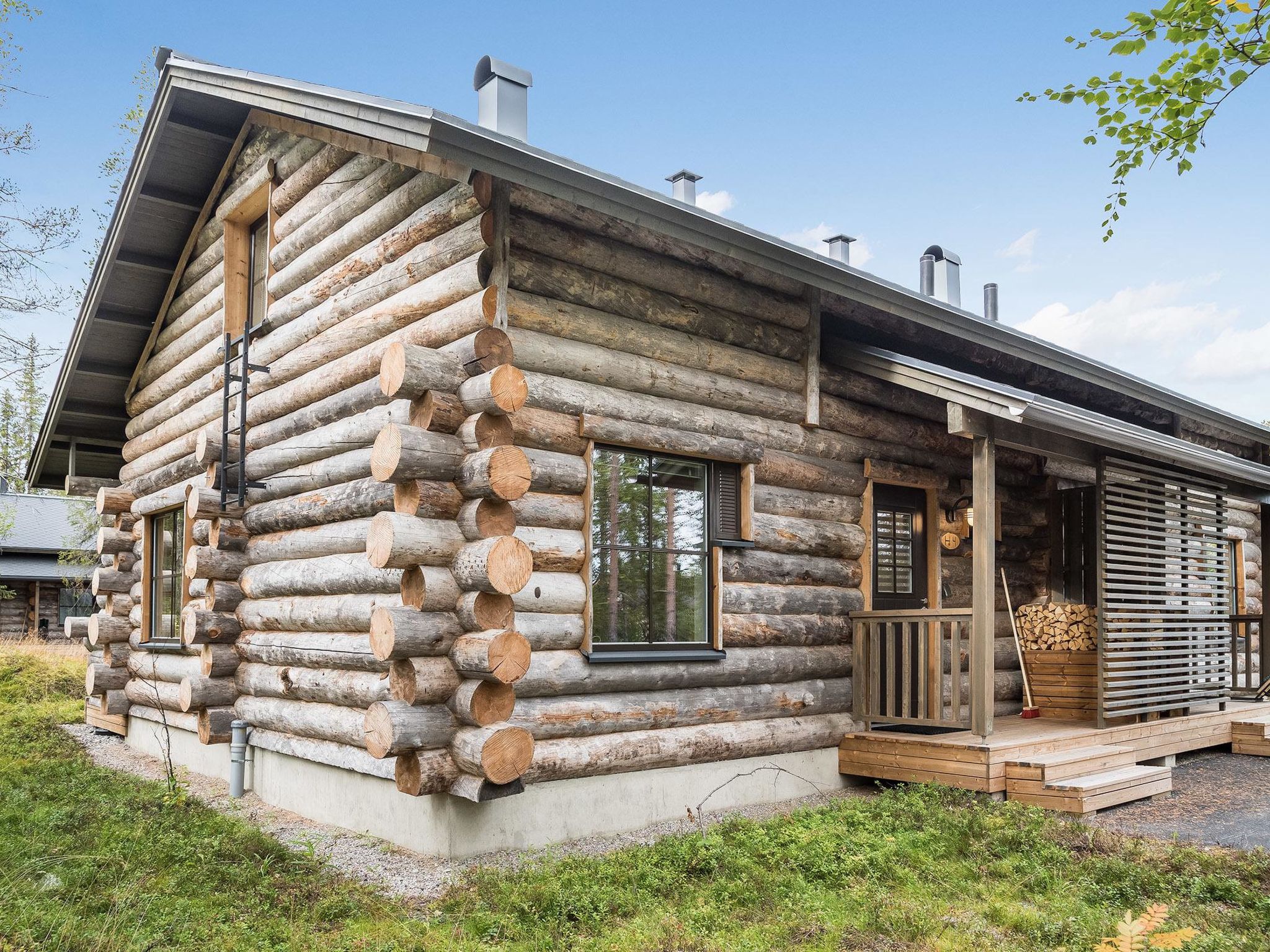 Foto 1 - Casa de 1 quarto em Kittilä com sauna e vista para a montanha