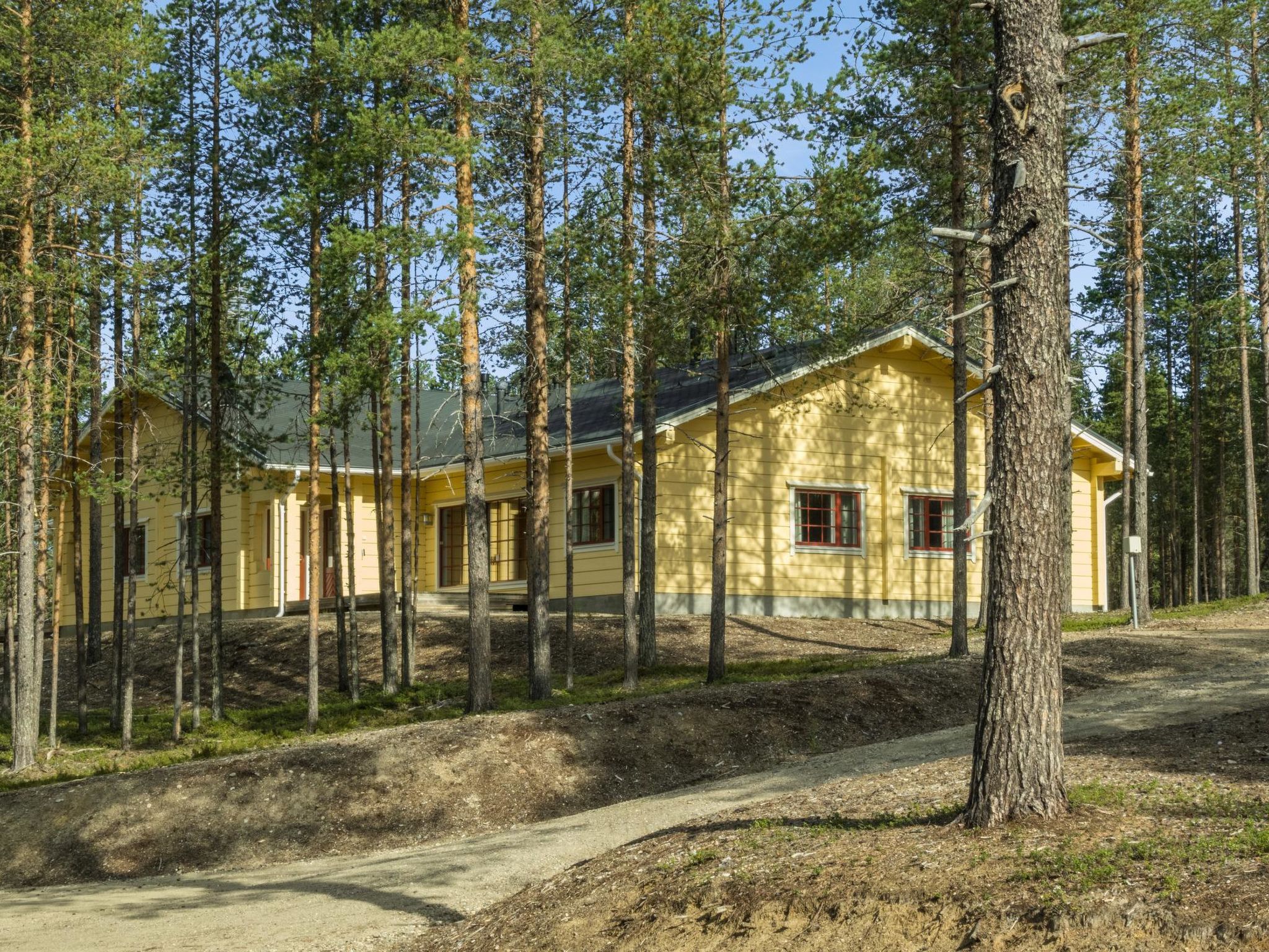 Foto 5 - Casa de 3 habitaciones en Salla con sauna y vistas a la montaña