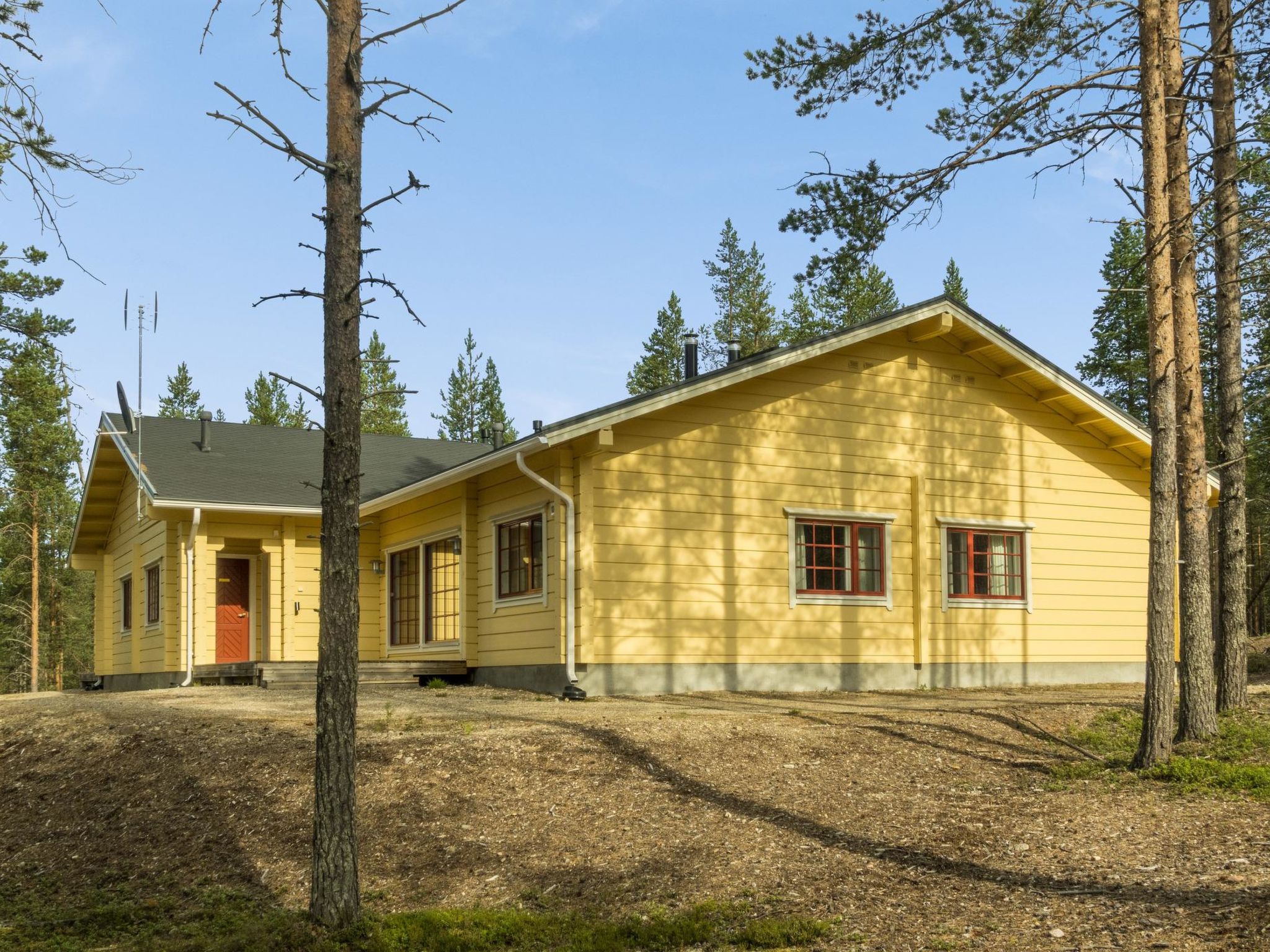 Foto 2 - Casa de 3 quartos em Salla com sauna e vista para a montanha