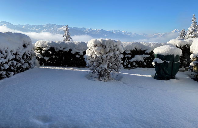 Apartamento de 2 quartos em Icogne com jardim e terraço - Foto 28