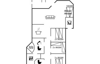 Foto 2 - Casa de 3 quartos em Væggerløse com terraço e sauna