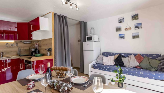 Apartment mit 2 Schlafzimmern in Villarembert mit schwimmbad - Foto 2