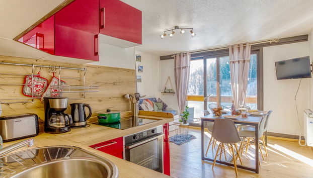 Apartment mit 2 Schlafzimmern in Villarembert mit schwimmbad - Foto 5