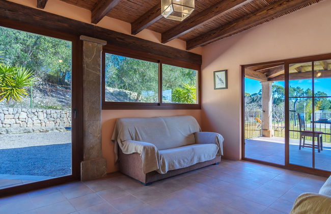 Casa de 5 quartos em Selva com piscina privada e jardim - Foto 26