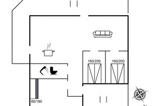 Foto 2 - Casa de 3 quartos em Harboøre com terraço
