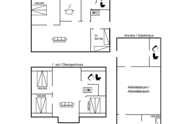 Casa de 6 quartos em Vester Vandet com terraço - Foto 23