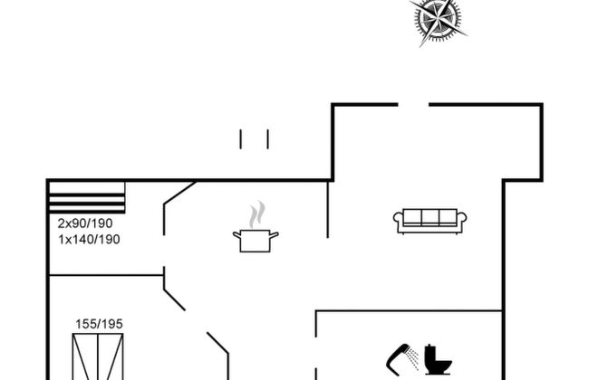 Casa de 2 quartos em Thyborøn com terraço - Foto 2