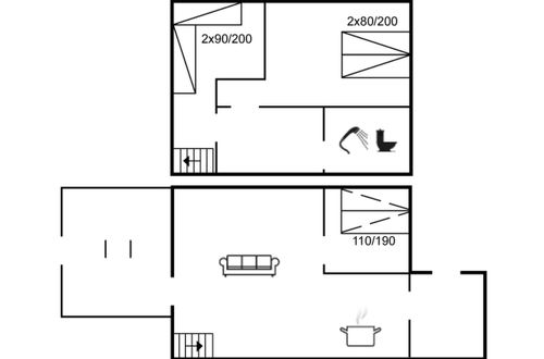 Foto 19 - Appartamento con 3 camere da letto a Rømø con terrazza